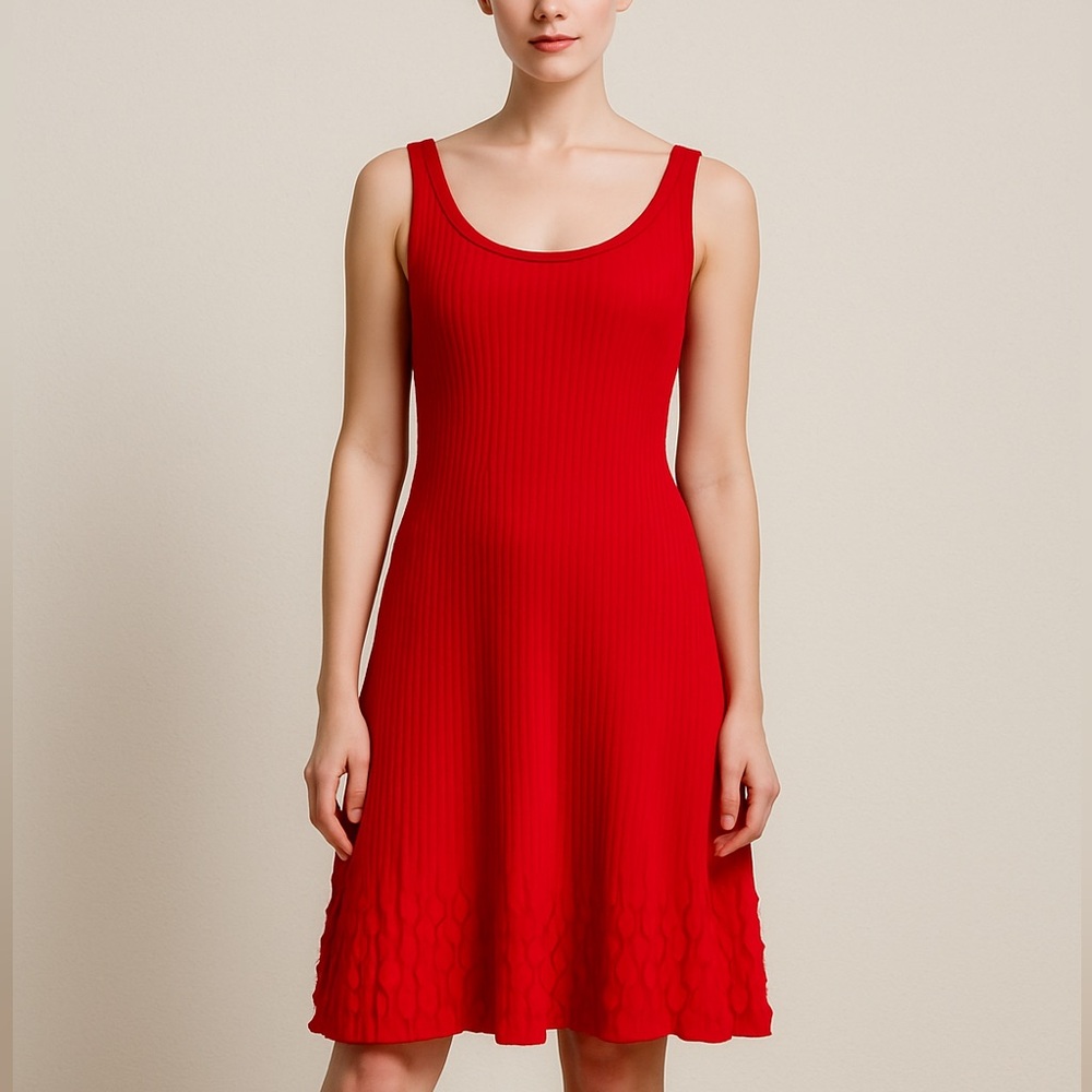 Alaia Dress A Line Fit & Flare Knit